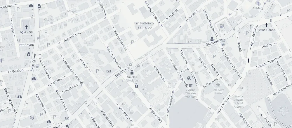 Map: Foloune House, Gladstonos 120, Limassol